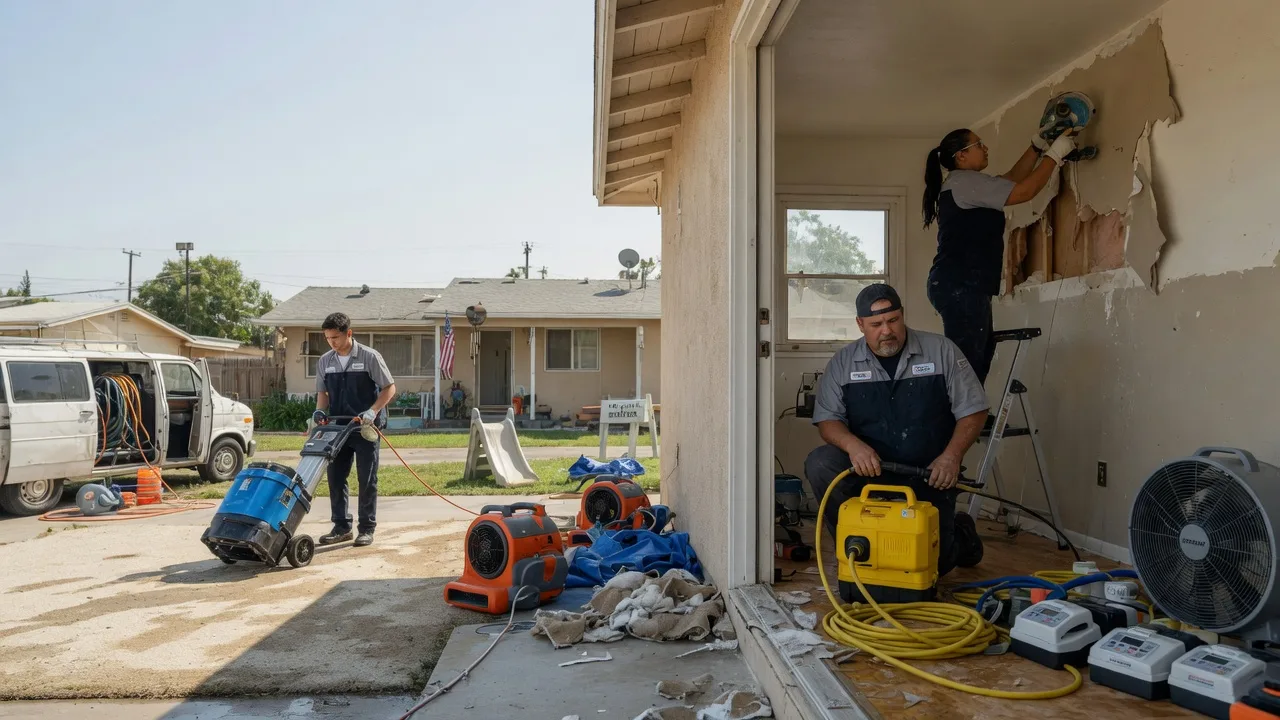 Water Damage Restoration in Los Ebanos, TX near me